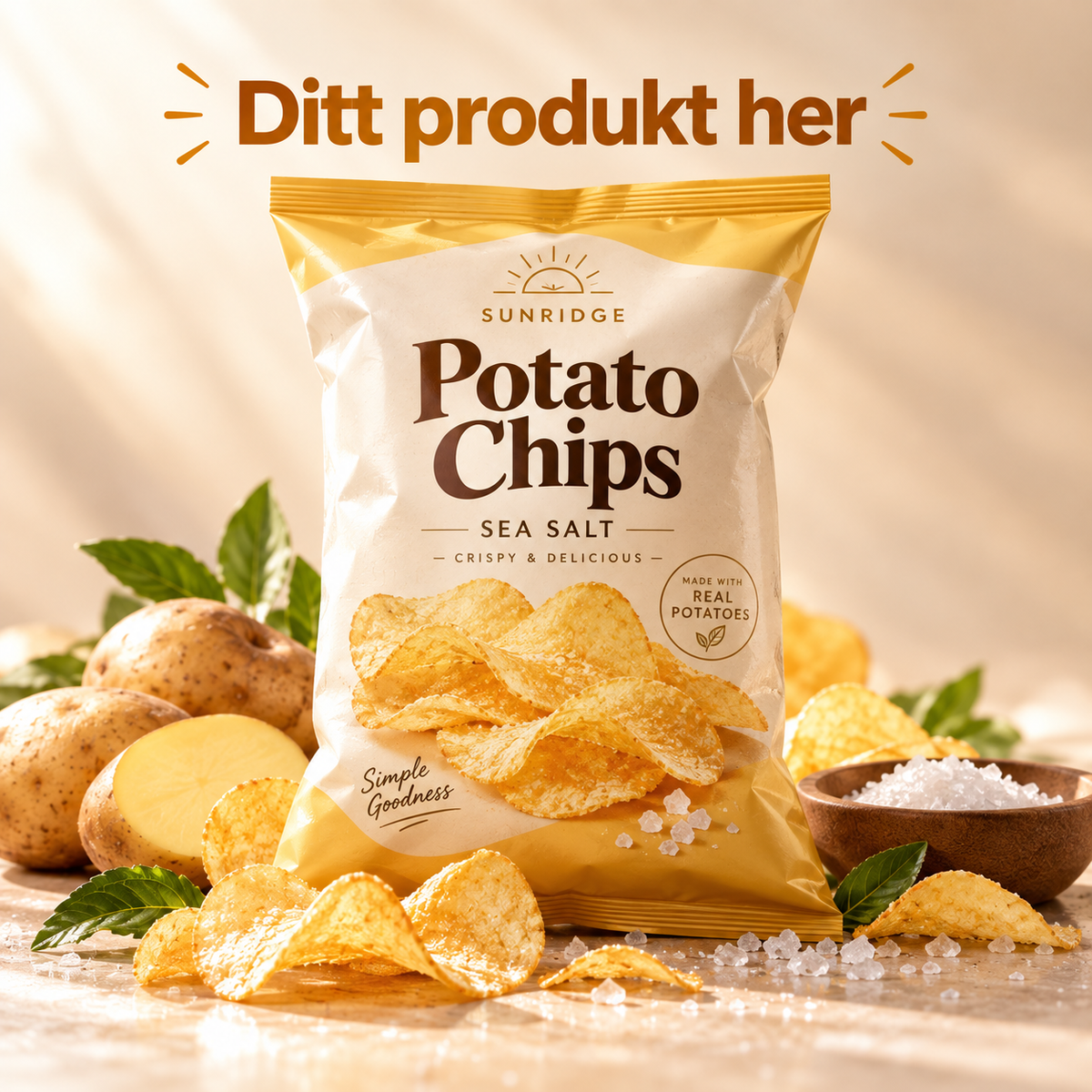 Veldigodt potetgull